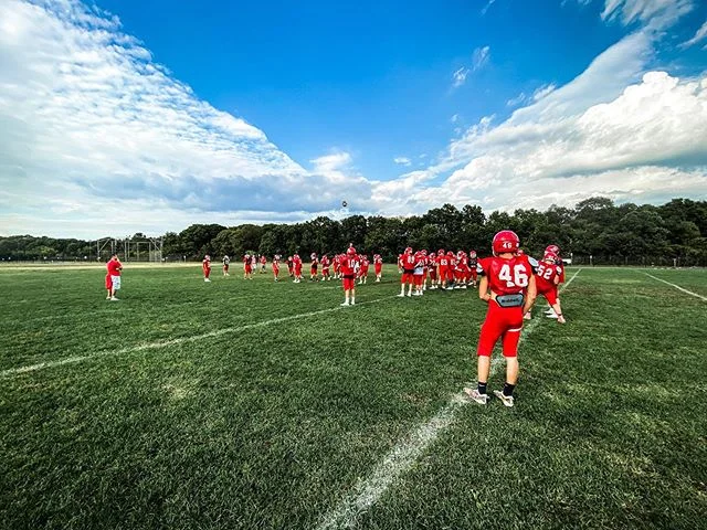 Sometimes the rain can really brighten your day #redmen #biggerhearts #rain #sun #clouds