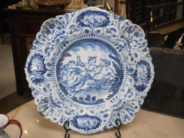 Albissola Blue Plate