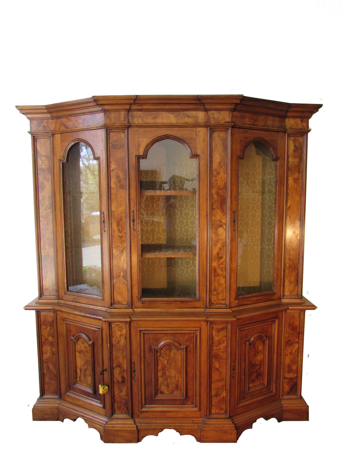 Venetian showcase sideboard credenza