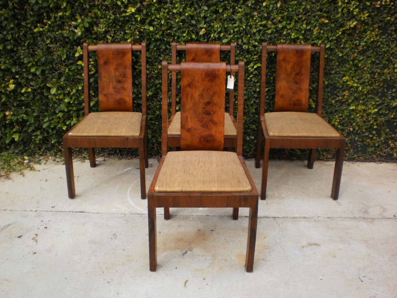 G.Borsani Signed Mid Century Modern Chairs