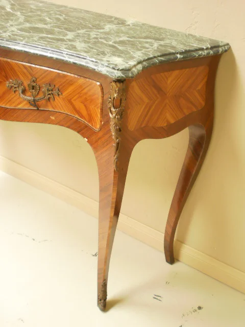 Luigi XVI inlaid consolle table