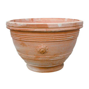 TerraCotta Round Vases — Bellini's Antique Italia
