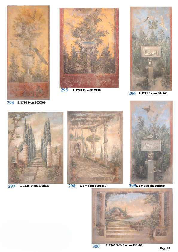 Italian Frescoes Architectural