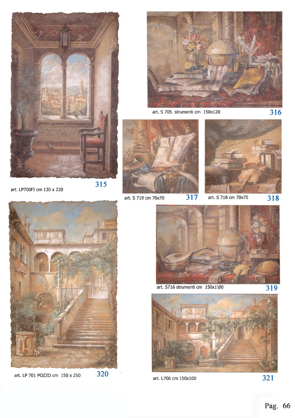 Italian Frescoes Landscape & Garden