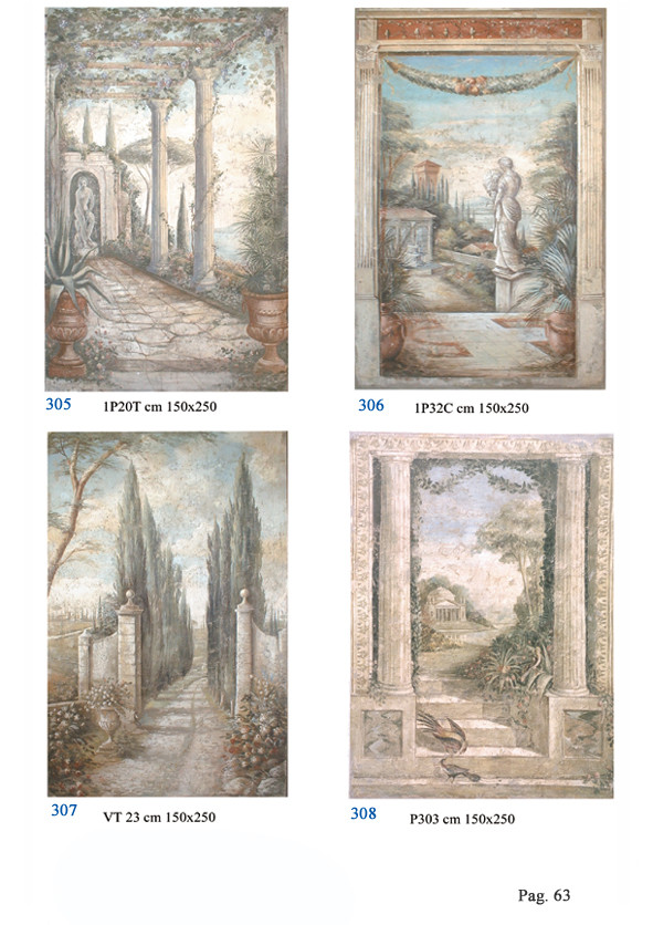 Hand Made Italian Landscape & Garden