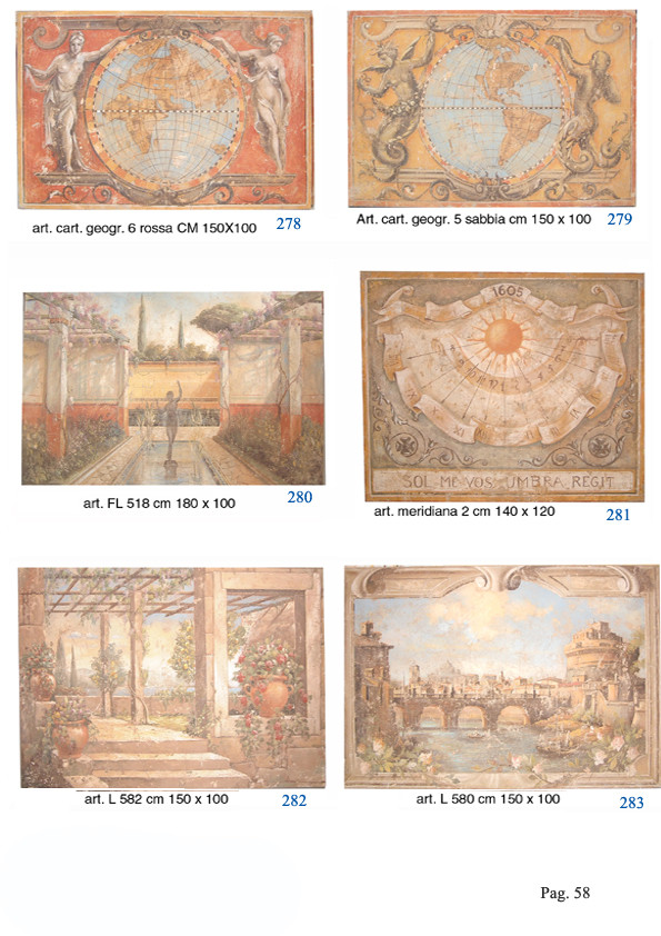 Italian Frescoes Gardens