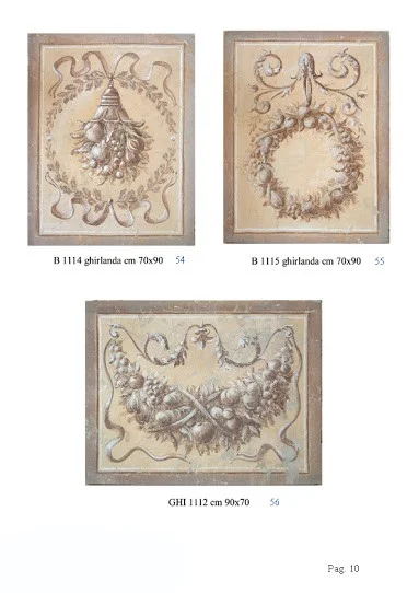 Italian Frescoes Garland