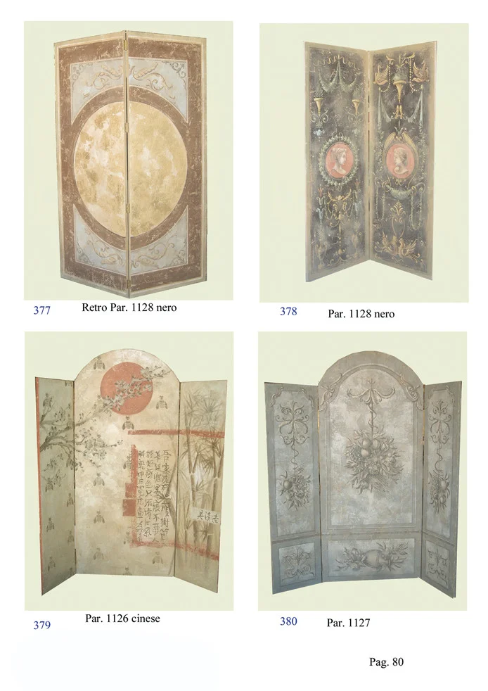 Italian Frescoes Room Dividers