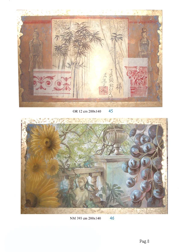 Frescoes Flowers & Fruits