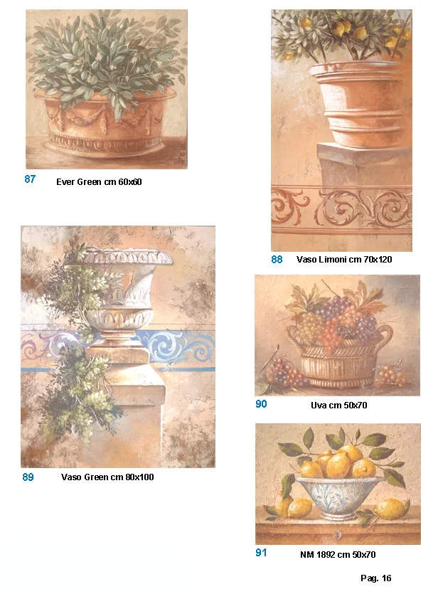 Hand Made Italian Ancient Flowers