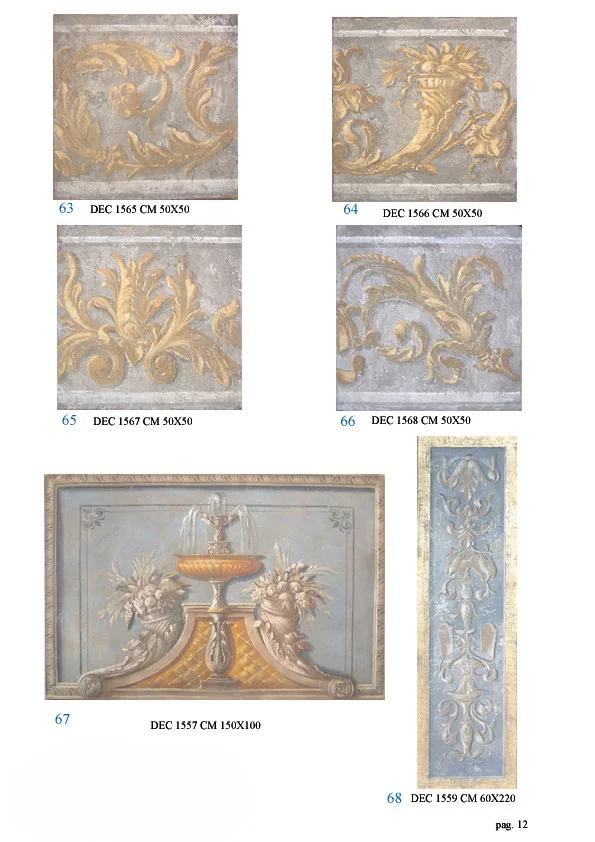 Ancient Frescoes Decorative