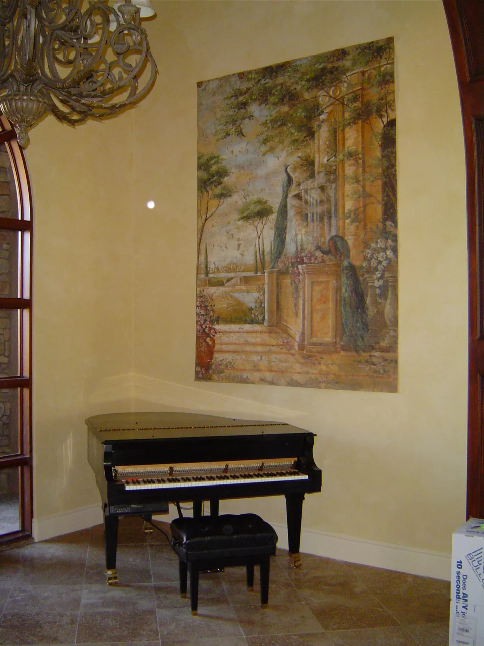 Hand Made Italian Frescoes Garden 