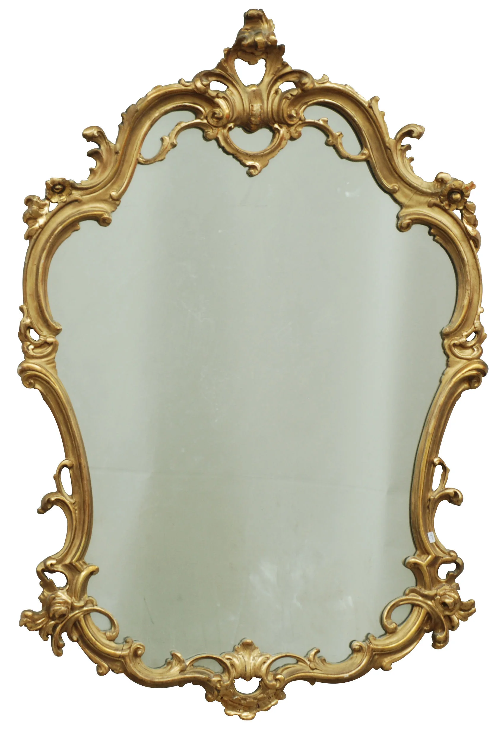 Venetian wood gilded mirror