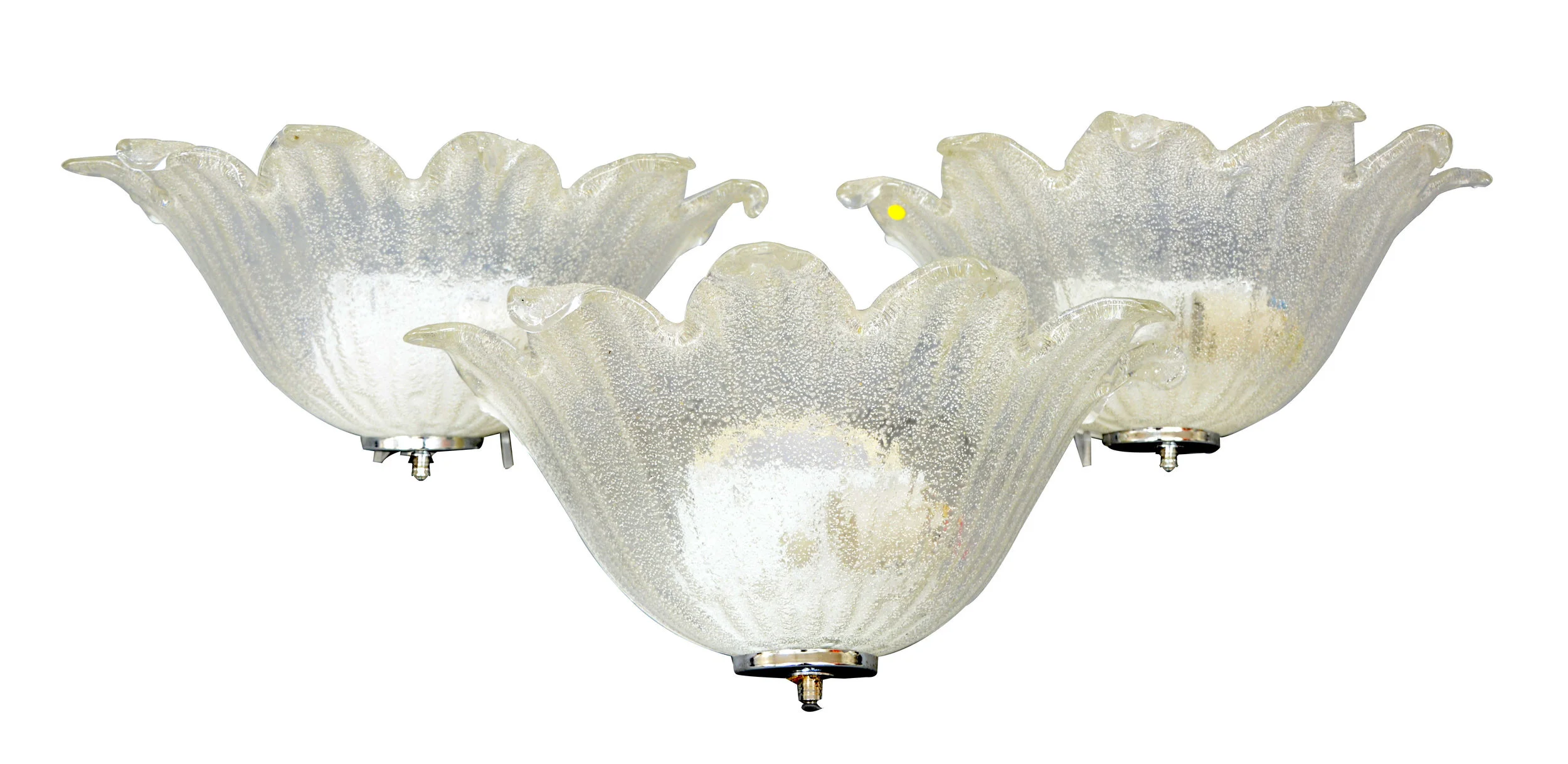 Mid Century Murano Vintage Sconces