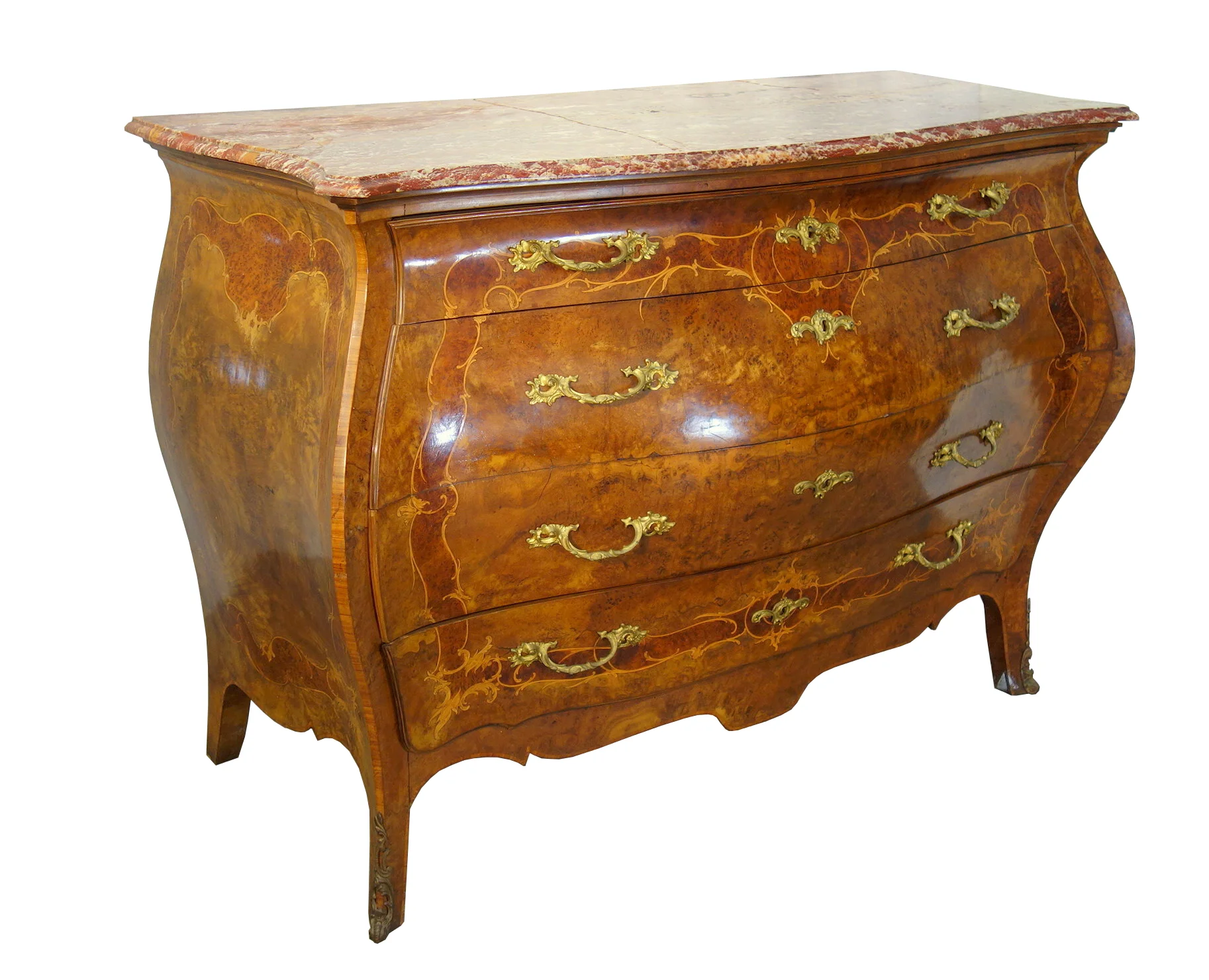 Venetian Bombay Inlaid Dresser 