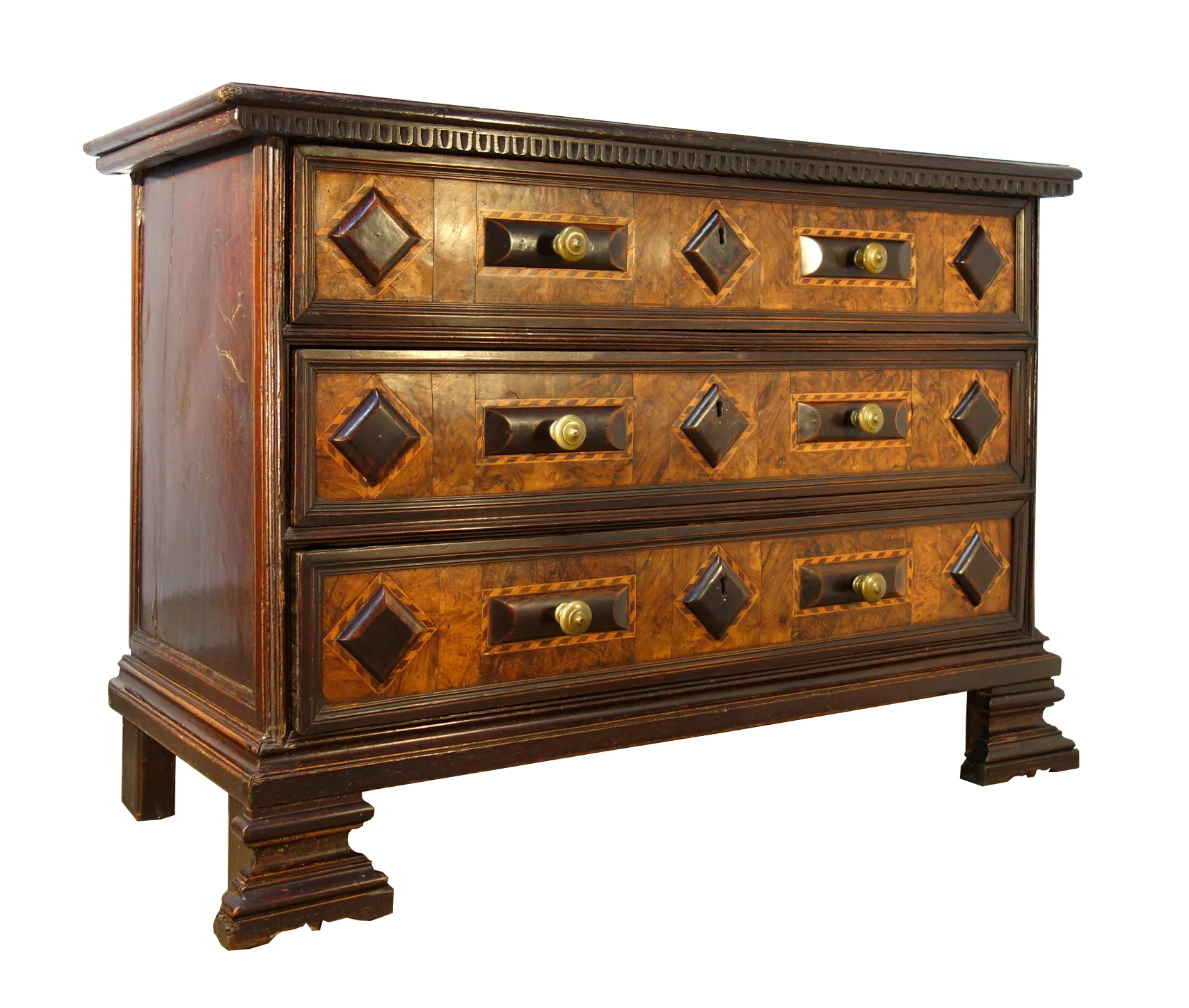17th Century Lombardy Chest Of Drawers