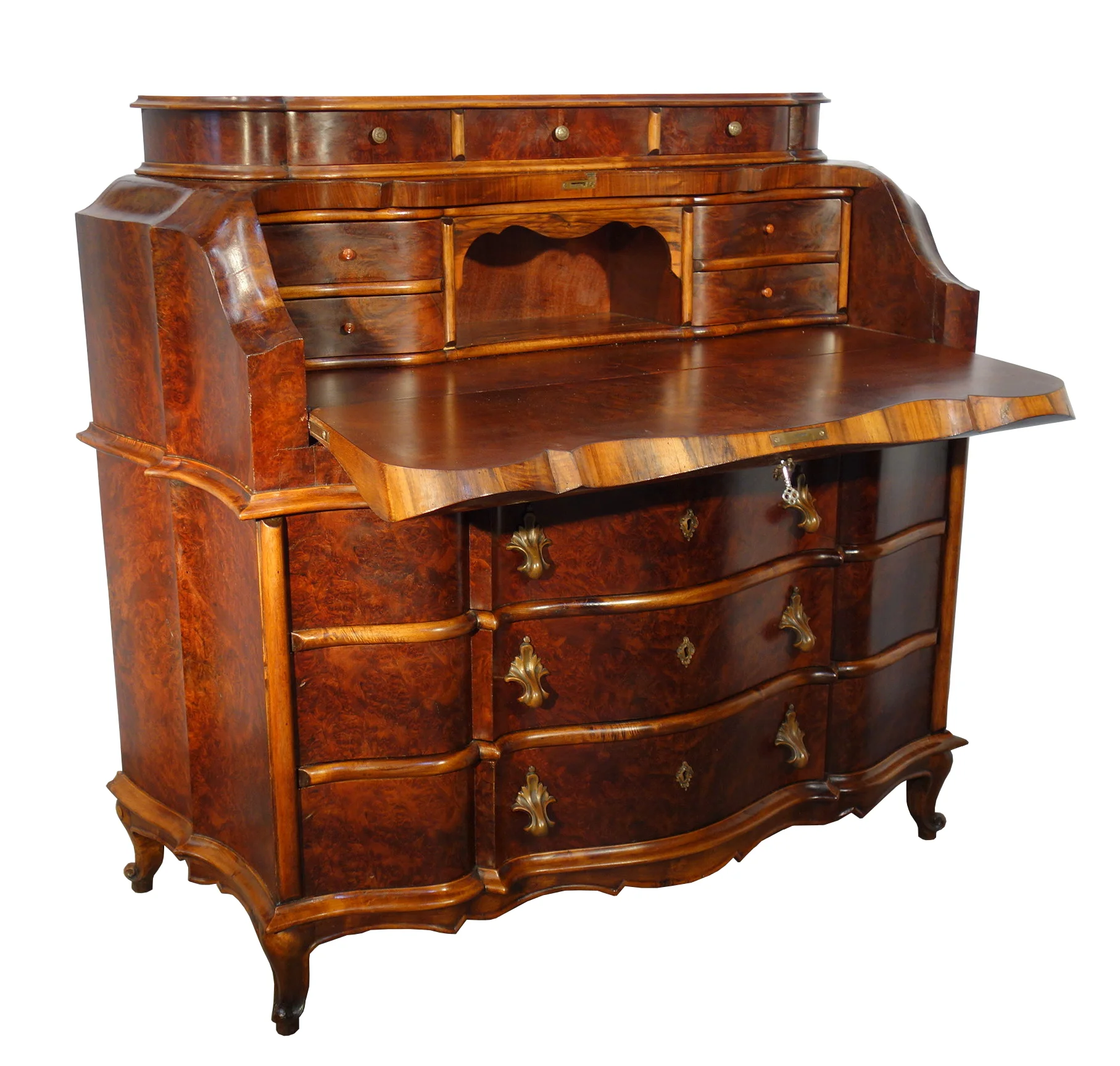 Venetian Bombay Secretaire Desk