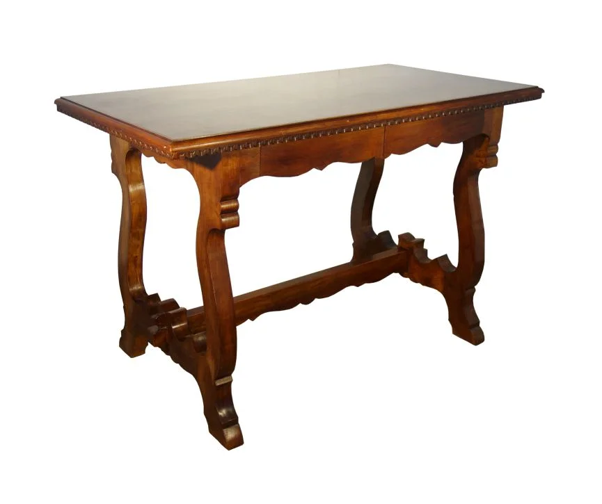Tuscan Refectory Style Walnut Table/Desk
