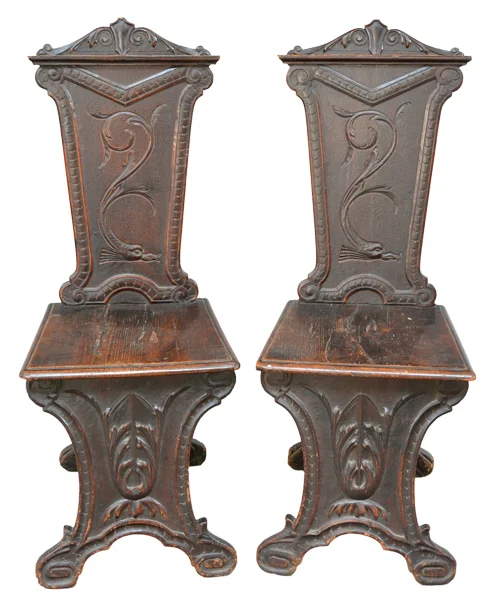 style Tuscan chairs 1880
