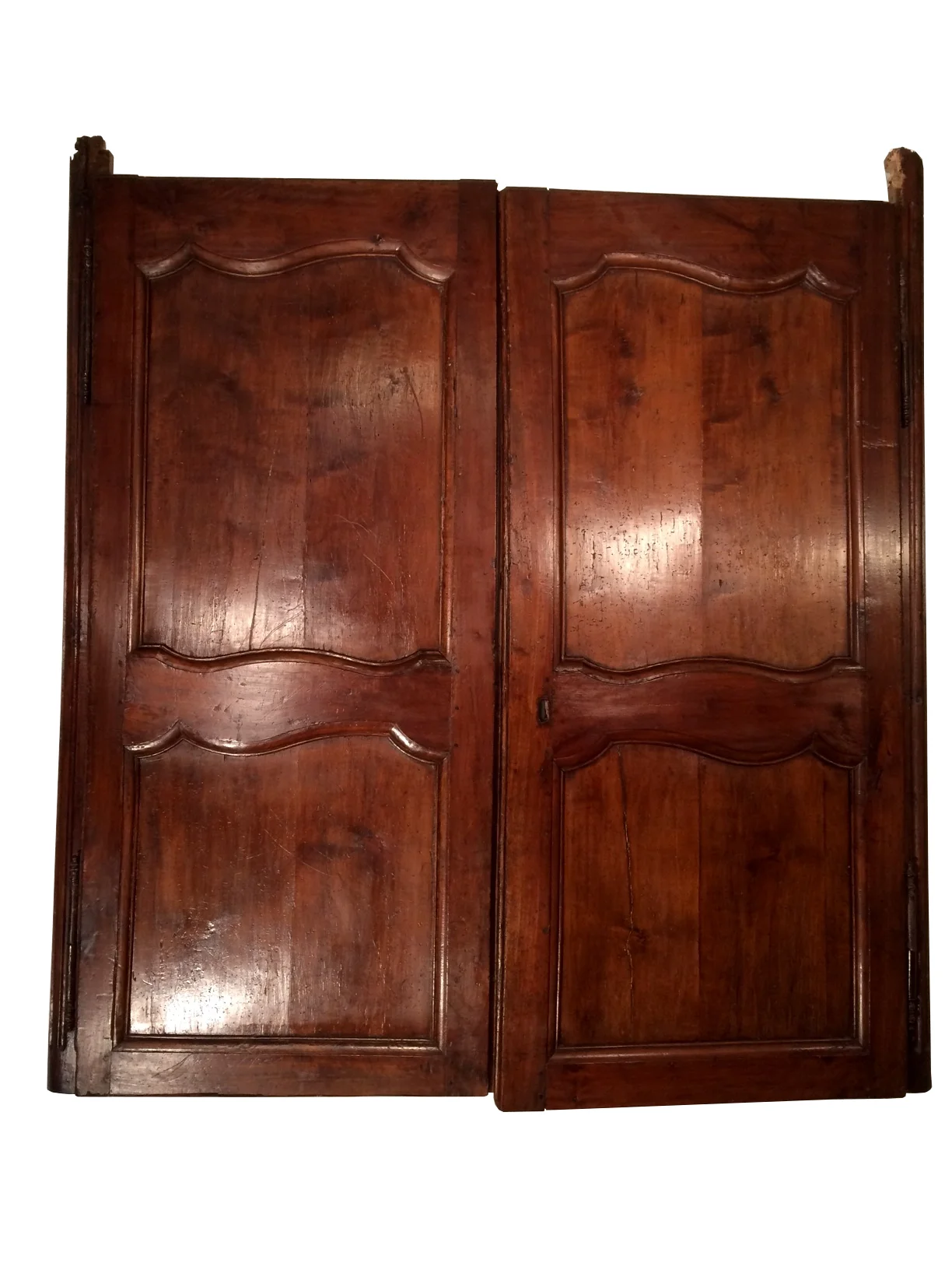 French Walnut Window Blind Doors