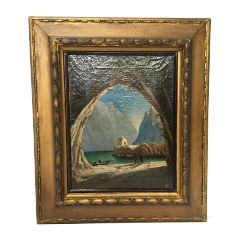 https://www.belliniimports.com/italian-art-sculpture-objects-colle19th-century-glimpse-with-cave-and-figures-oil-on-canvas