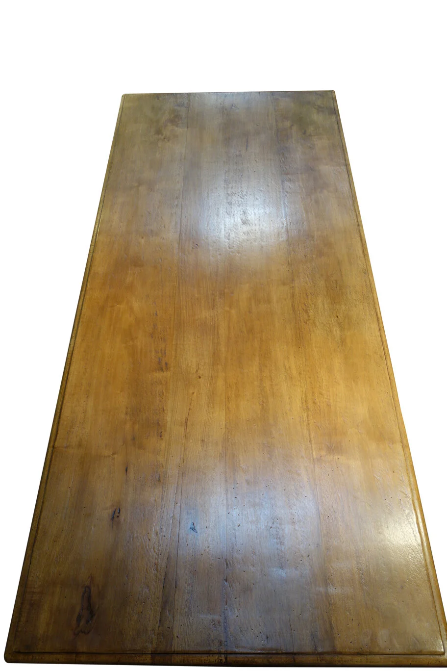 blonde walnut lira table (11).JPG