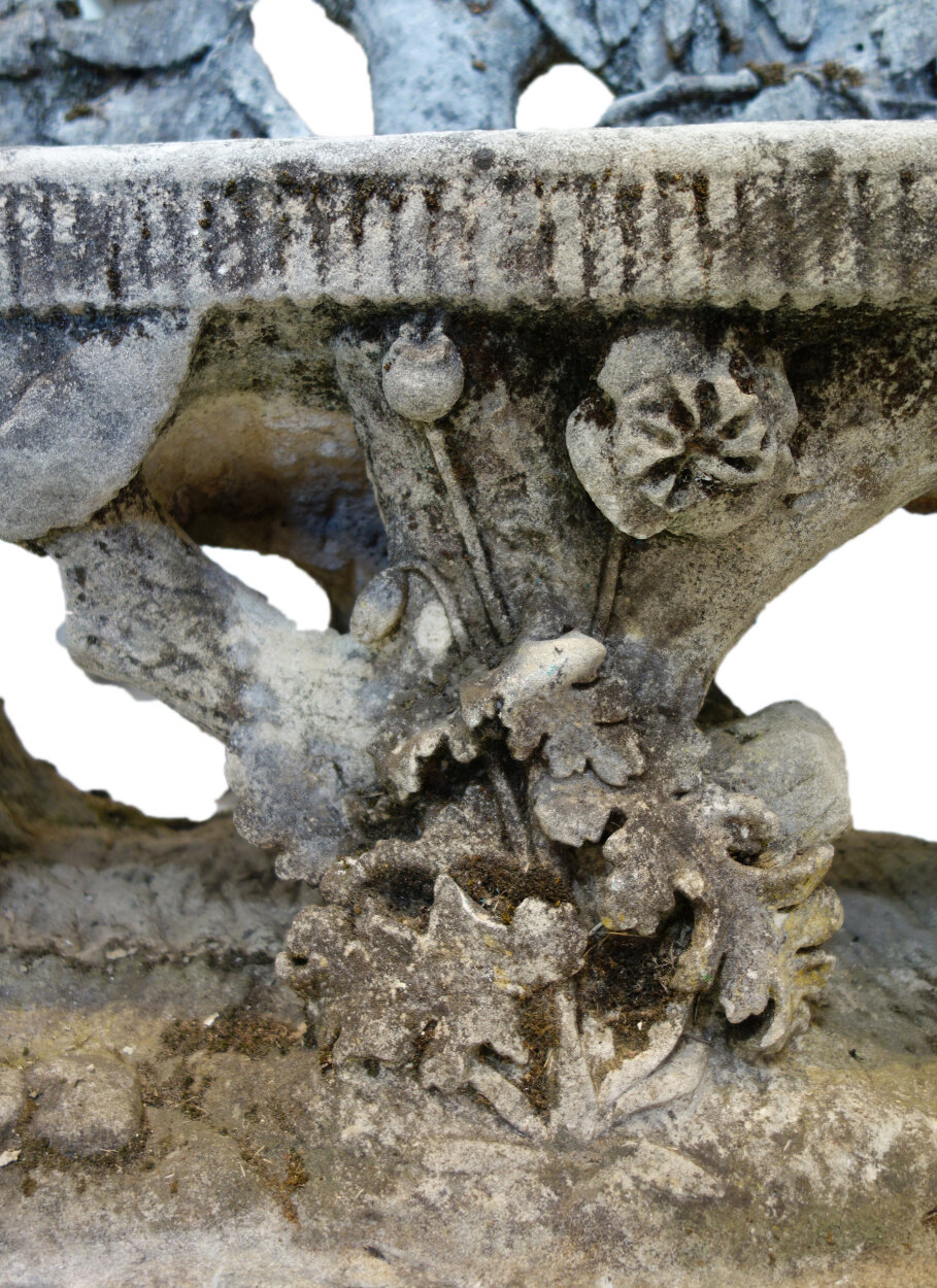 Faux Bois Bench and Pair of Chairs (12).JPG