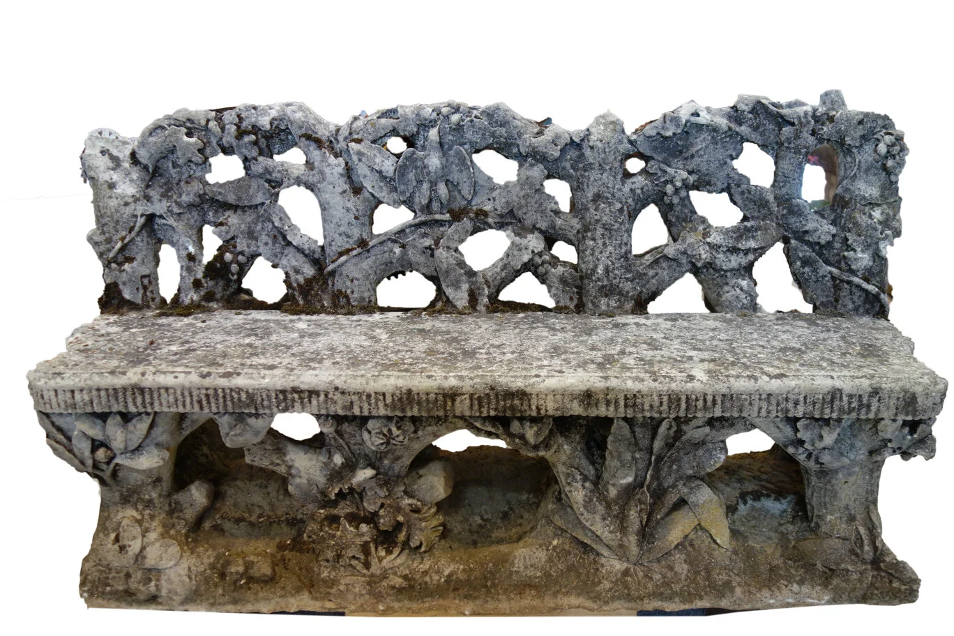 Faux Bois Bench and Pair of Chairs (14).JPG