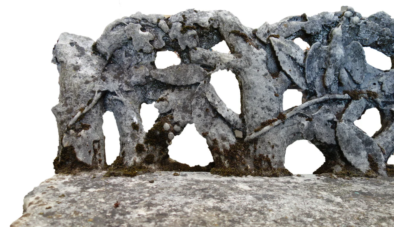 Faux Bois Bench and Pair of Chairs (15).JPG