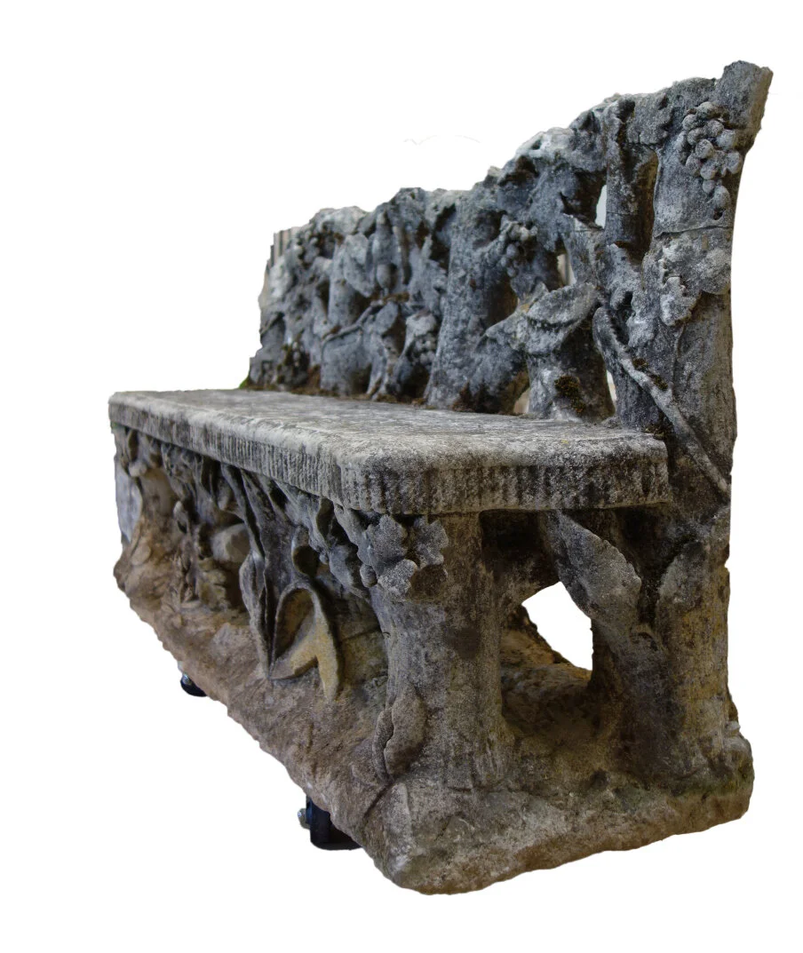 Faux Bois Bench and Pair of Chairs (17).JPG