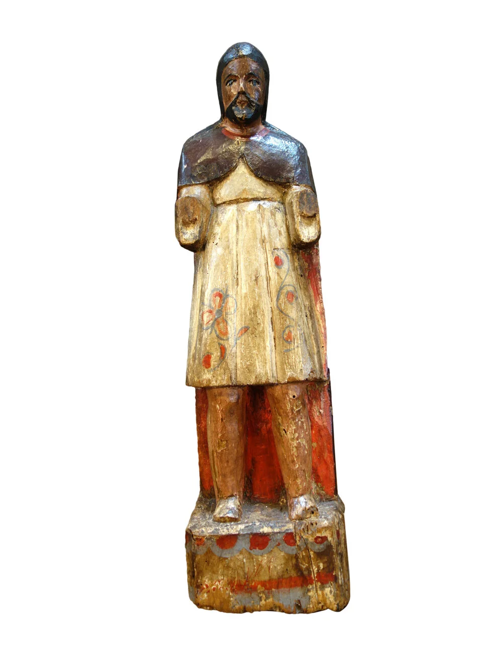 Primitive wood sculpture 