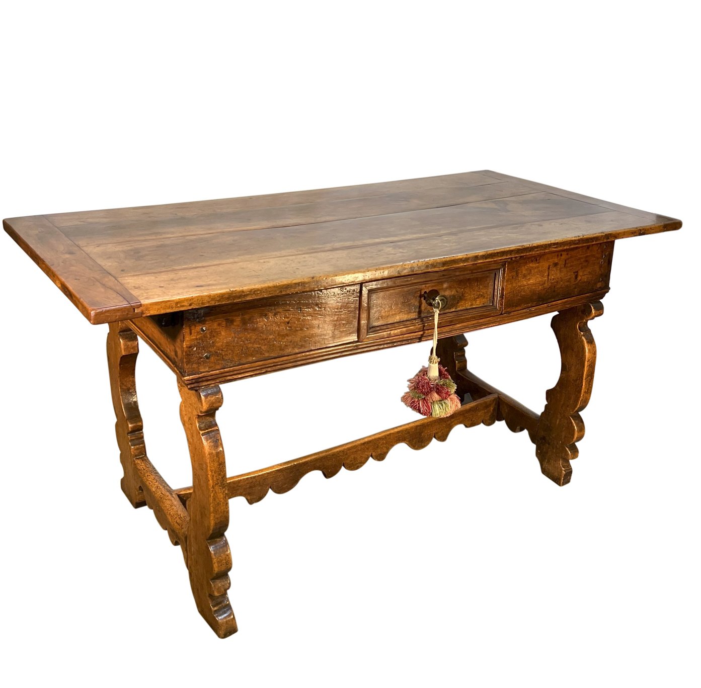 Antique Italian walnut Desk from Emilia Romagna