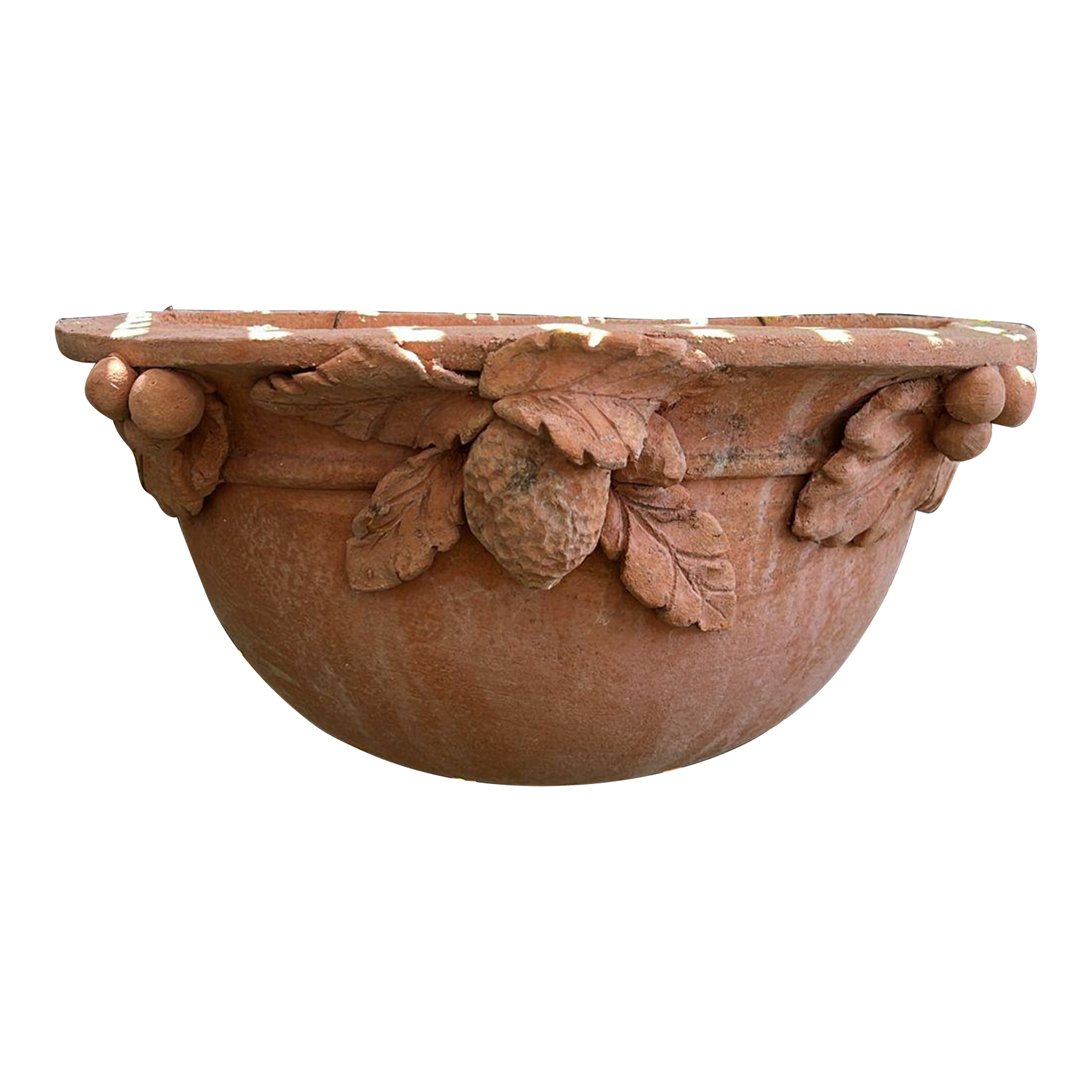 italian-tuscan-terracotta-wall-pocket-vase-with-lemon-and-grapes-2885.png