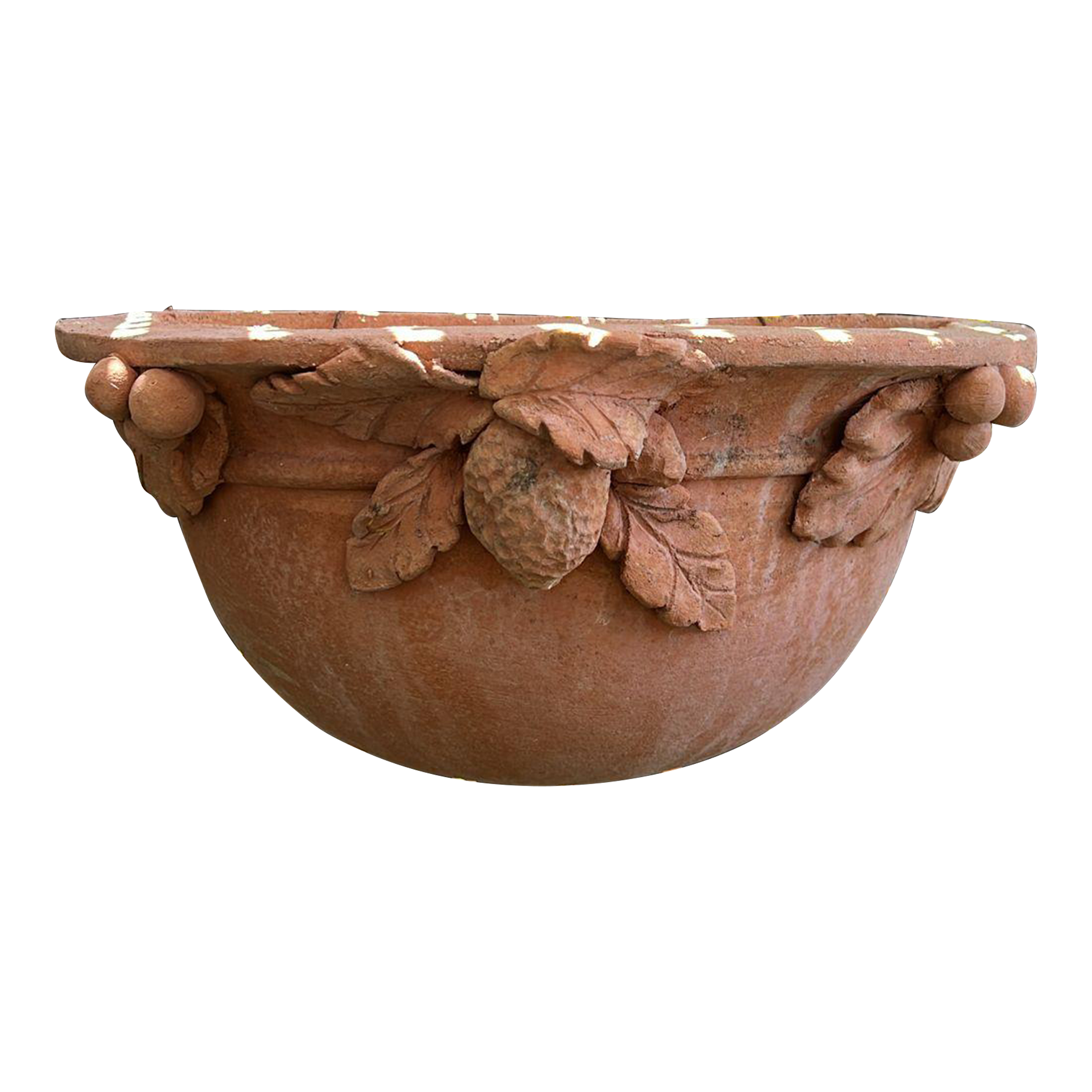italian-tuscan-terracotta-wall-pocket-vase-with-lemon-and-grapes-2885.png