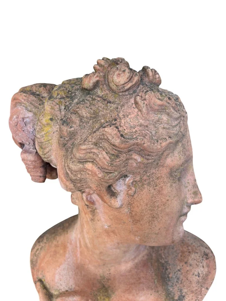 Italian Terracotta Garden Bust Galatea  (2).jpg