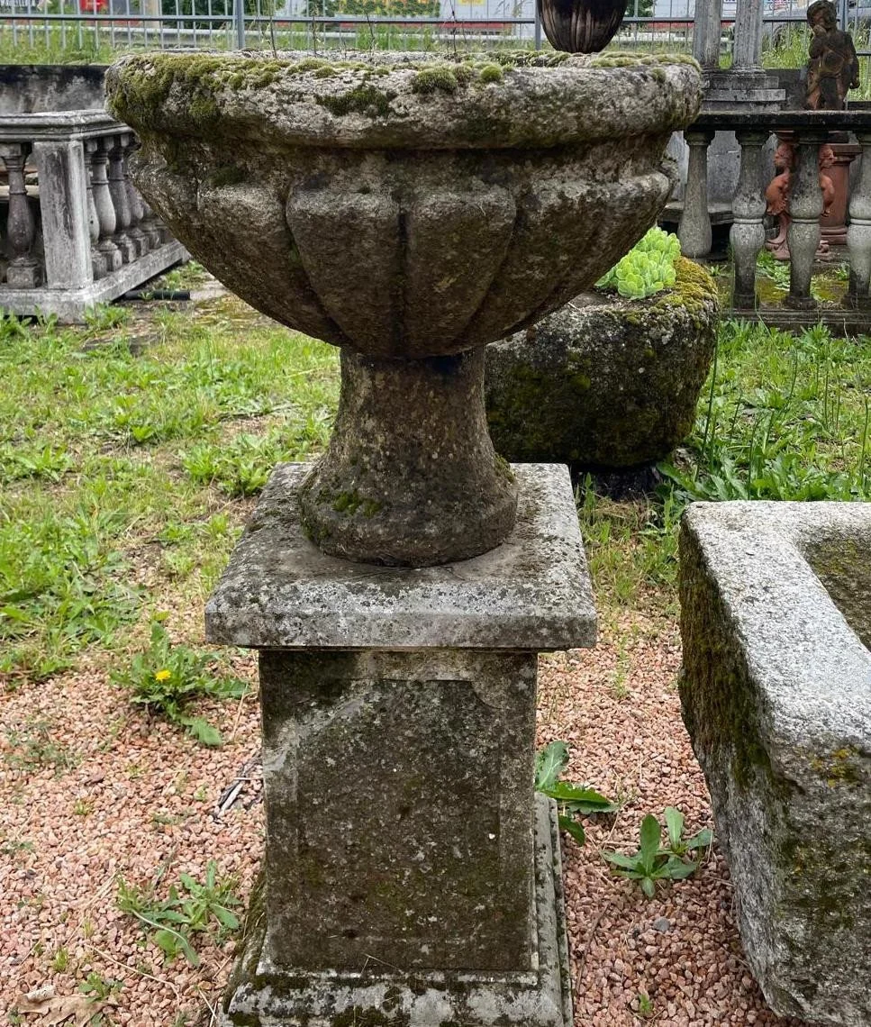 Italian Antique Stone Urn Pair.jpg