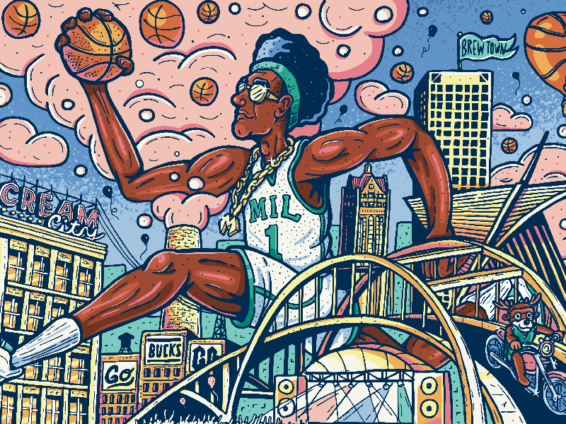 NBA Art — Joe Till Studios
