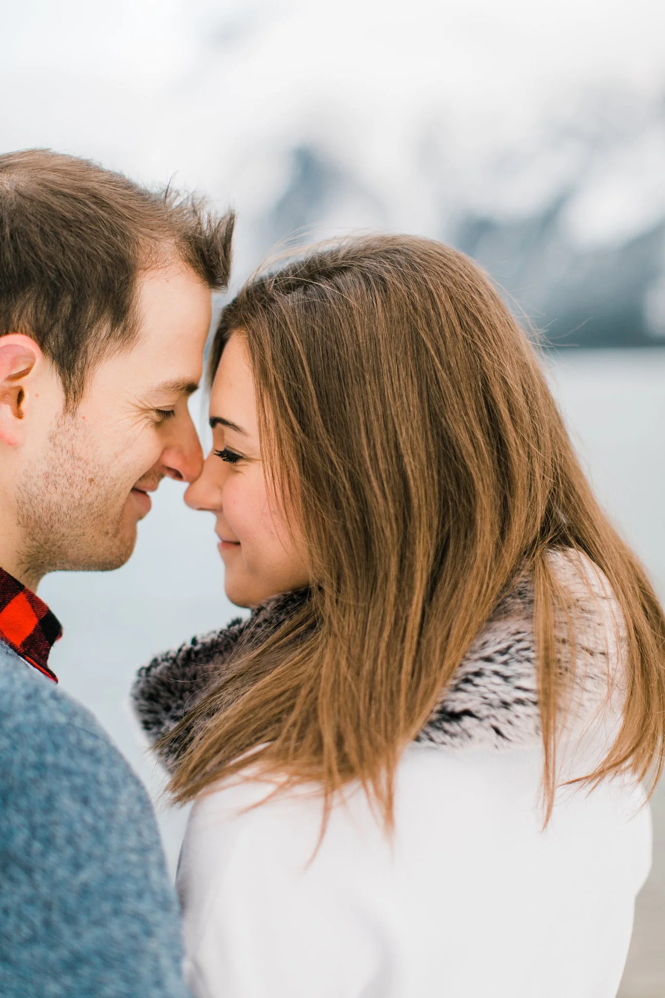 Lake Minnewanka Banff Engagement Photographers Wedding Photography