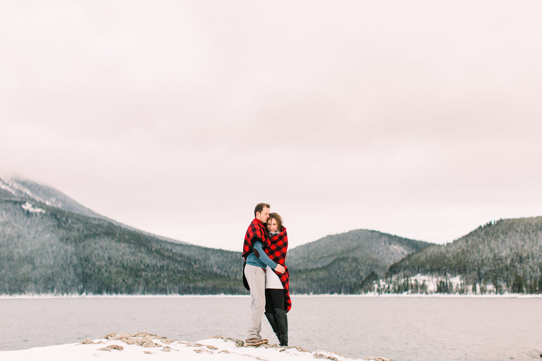 Lake Minnewanka Banff Engagement Photographers Wedding Photography