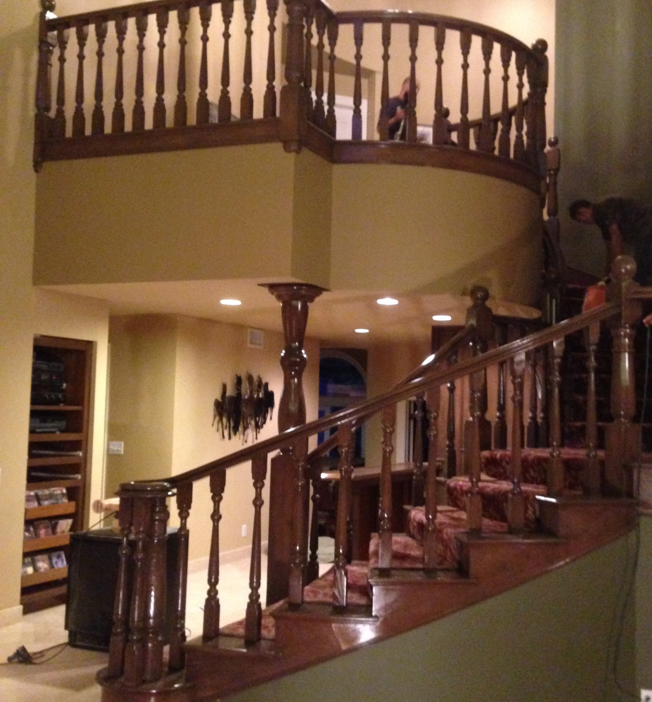 Staircase and Banister Refinish