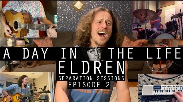 Episode 2 of Separation Sessions out tommorow morning 10am MST. 🔥🔥🔥Subscribe on YT for all new content &mdash;-eldrenmusic. #beatles #dayinthelife #quarantine #piano #guitar #drums #violin #bass @casio_us #separationsessions @johnlennonofficial @p