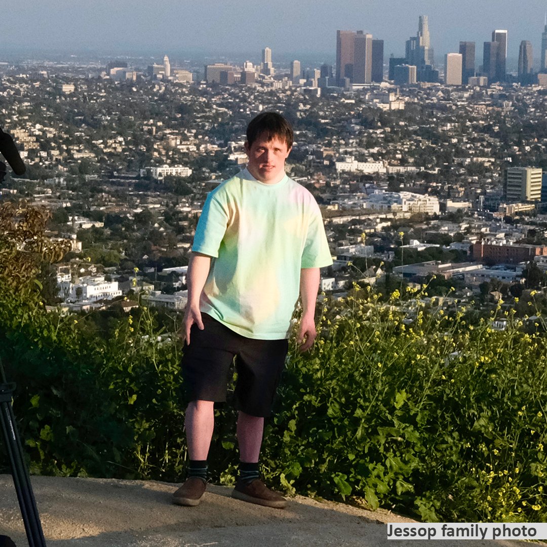 Tommy with LA backdrop
