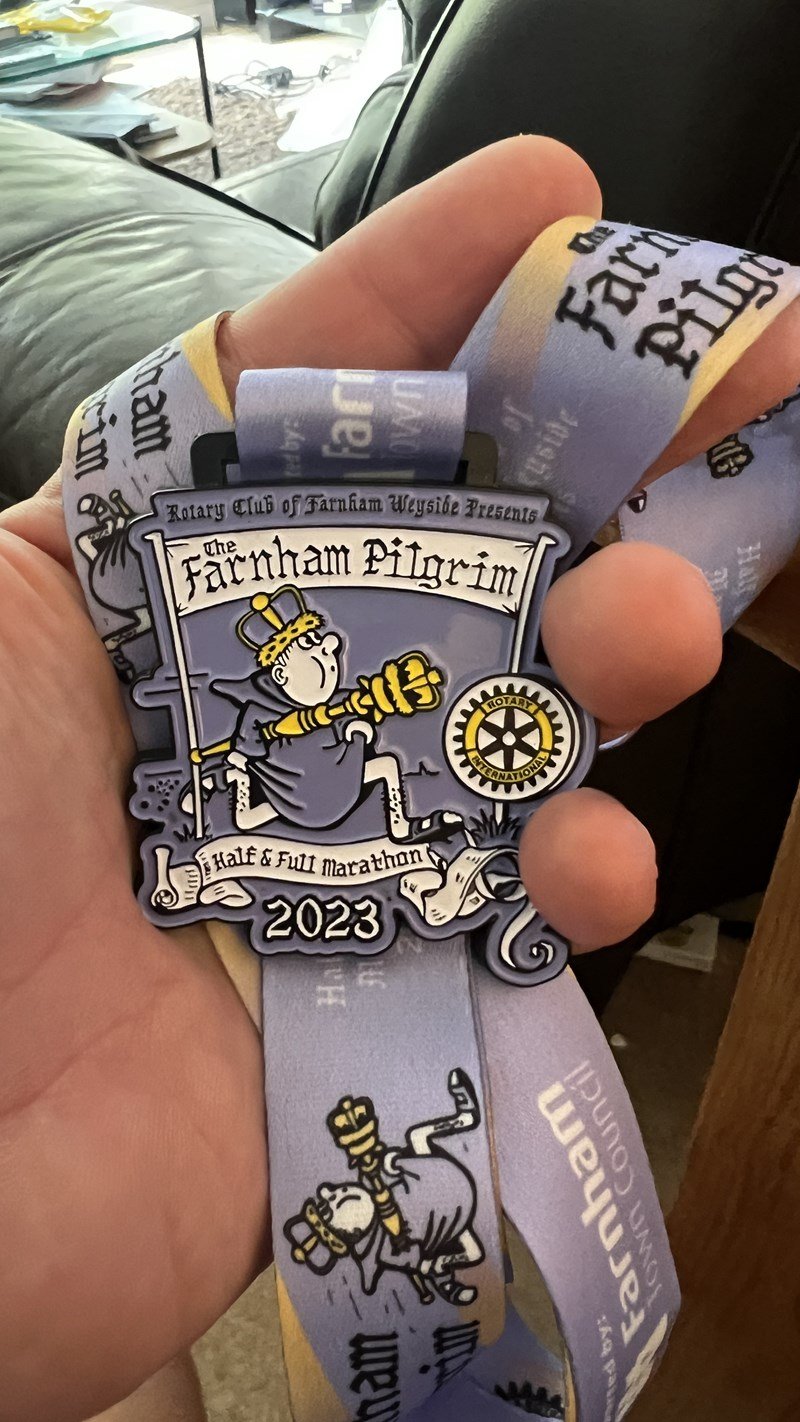 Mike's Farnham medal