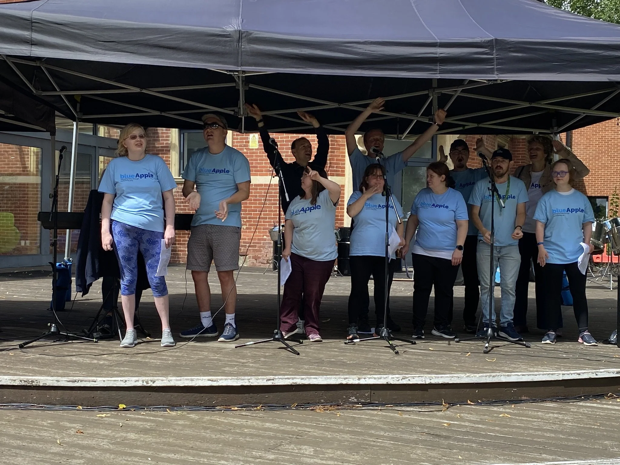 Blue Apple Singers at Eastleigh Mela 2025
