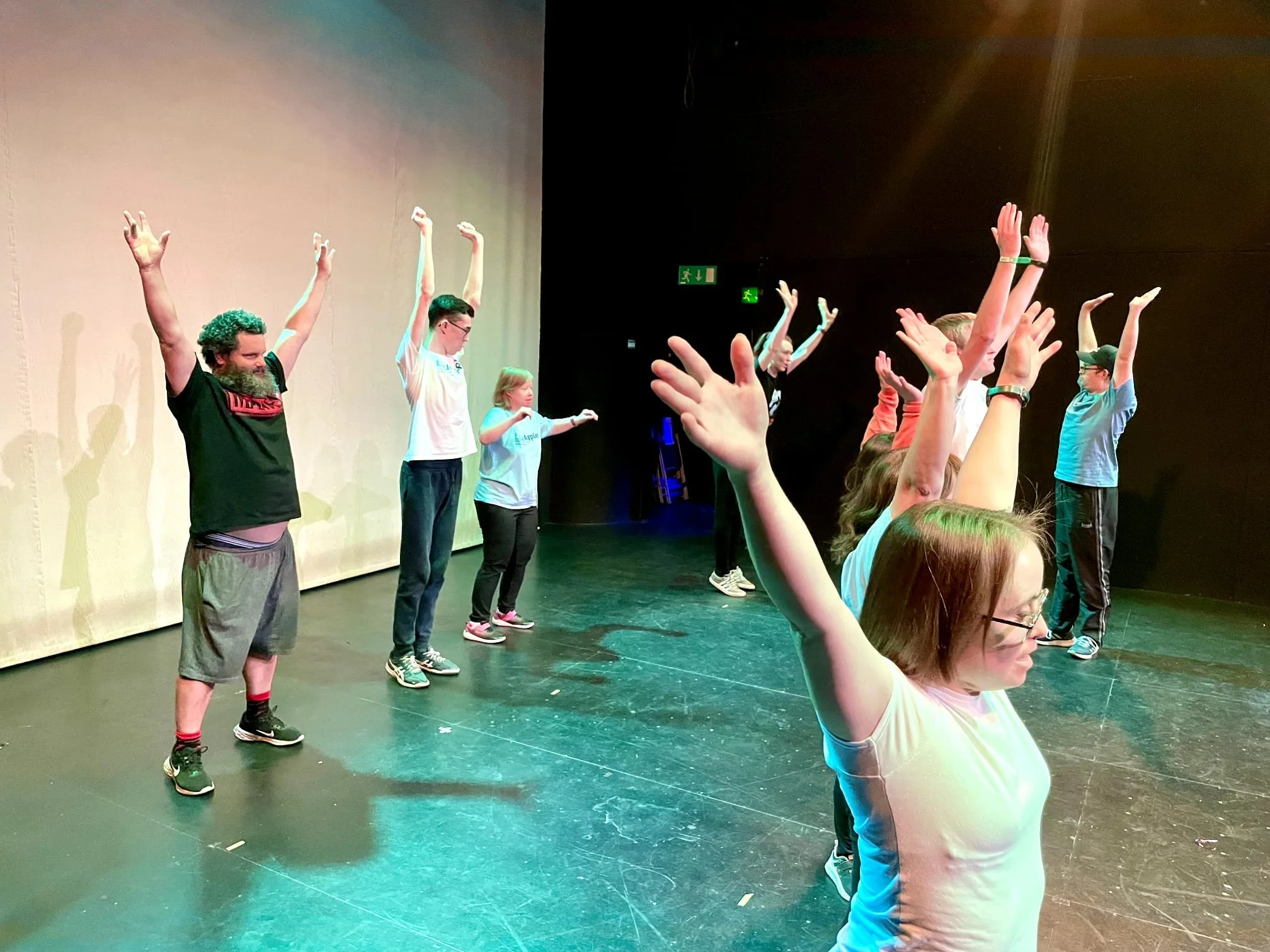 Dancers at Move Momentum show