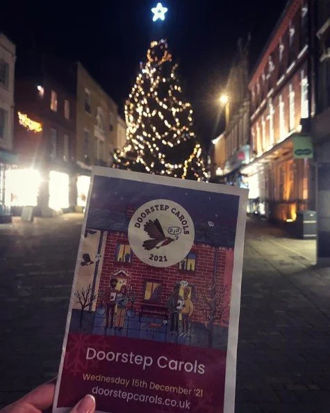 Rebecca Sings Doorstep Carols At Winchester Cathedral Blue Apple Rebecca Sings Doorstep Carols At Winchester Cathedral Blue Apple