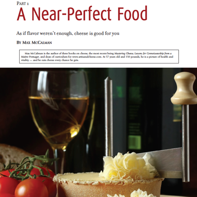 A Near-Perfect Food Part 1