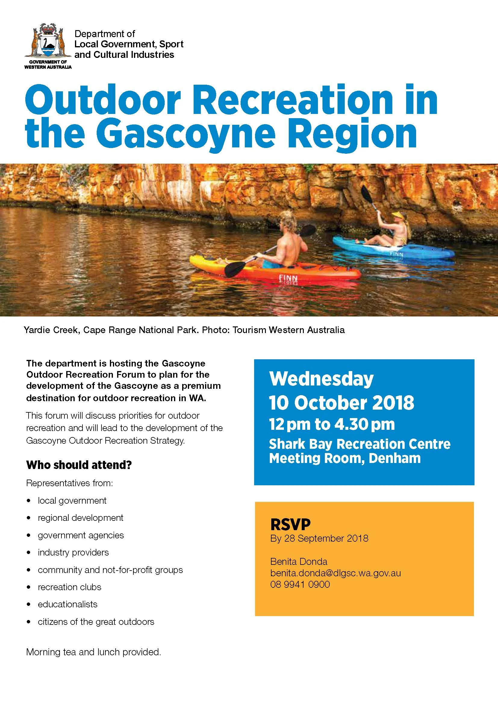 Gascoyne Outdoor Recreation Forum