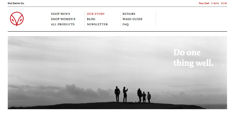 Hiut Denim Home Page