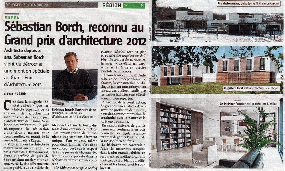 AVENIR - 12/2012